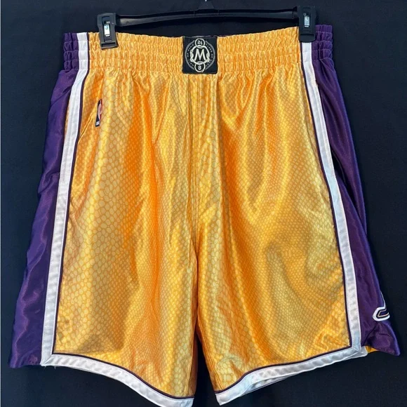Authentic Kobe Bryant Mitchell Ness Reversible Shorts